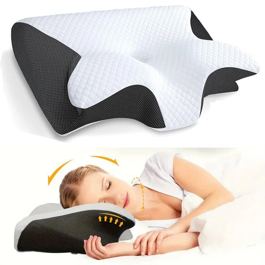 Butterfly ComfortRest Memory Foam Neck Pillow